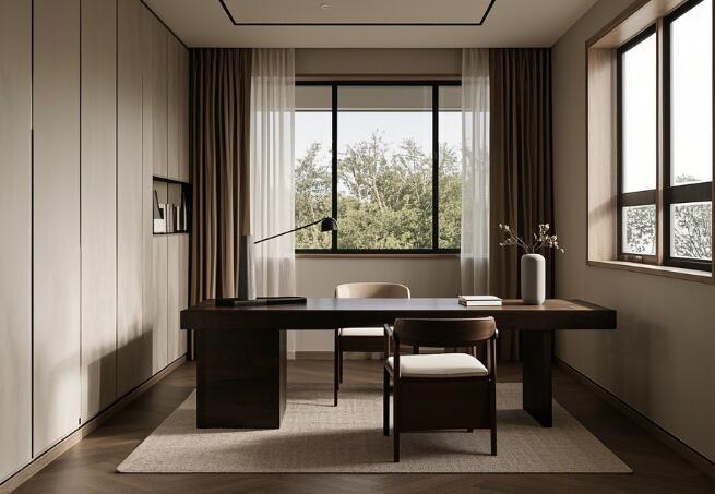 小戶型住宅中，如何巧妙打造一個實用的書房